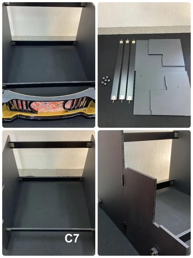 専用ページ　C7 訳あり特価　ひな壇飾り　雛人形三段　雪洞付き　ひな人形三段