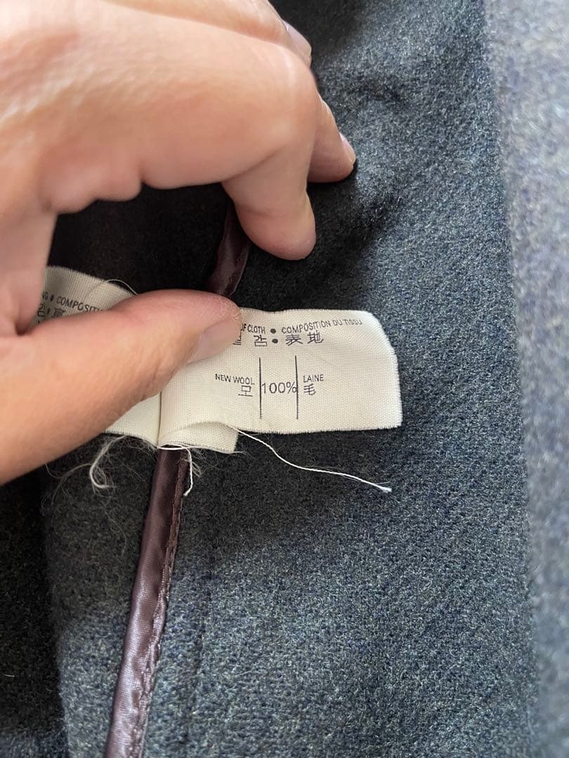 グローバーオール ダッフルコート ヘリンボーン