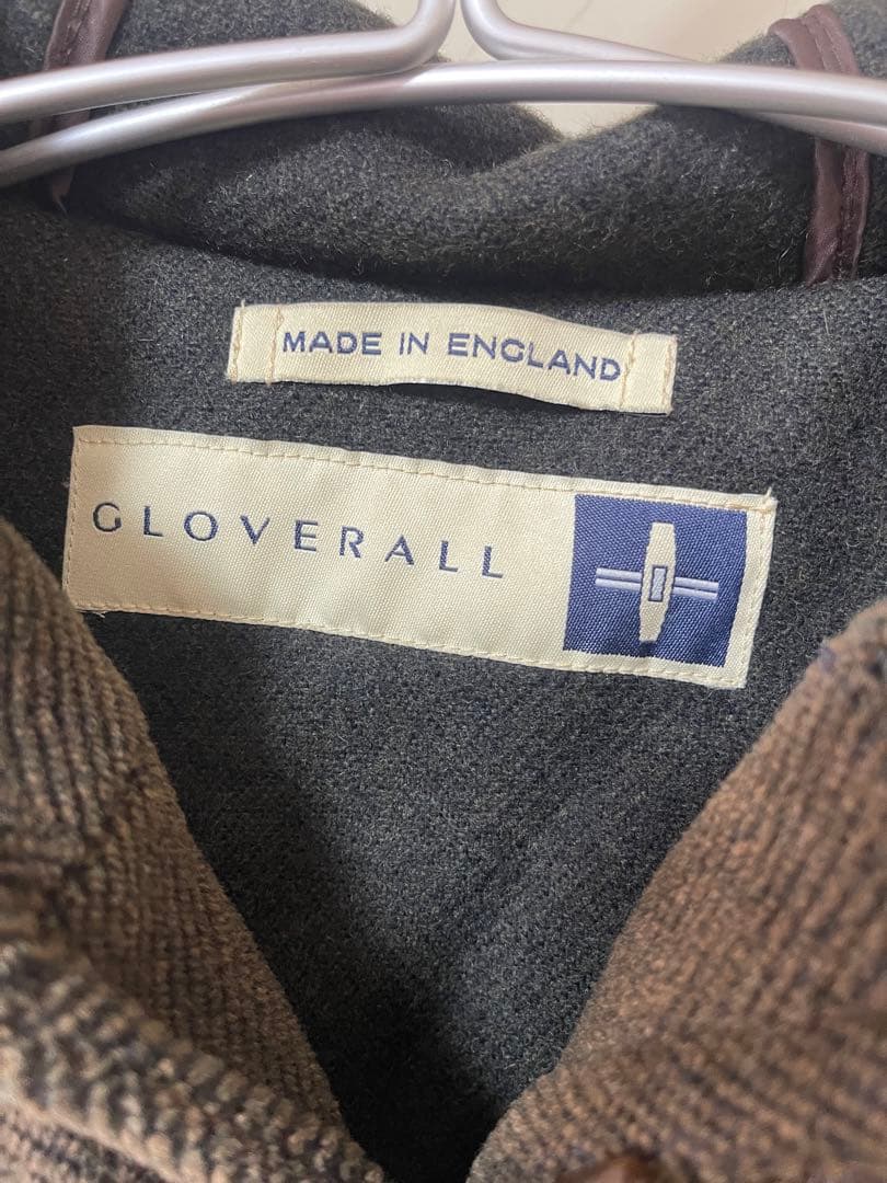 グローバーオール ダッフルコート ヘリンボーン