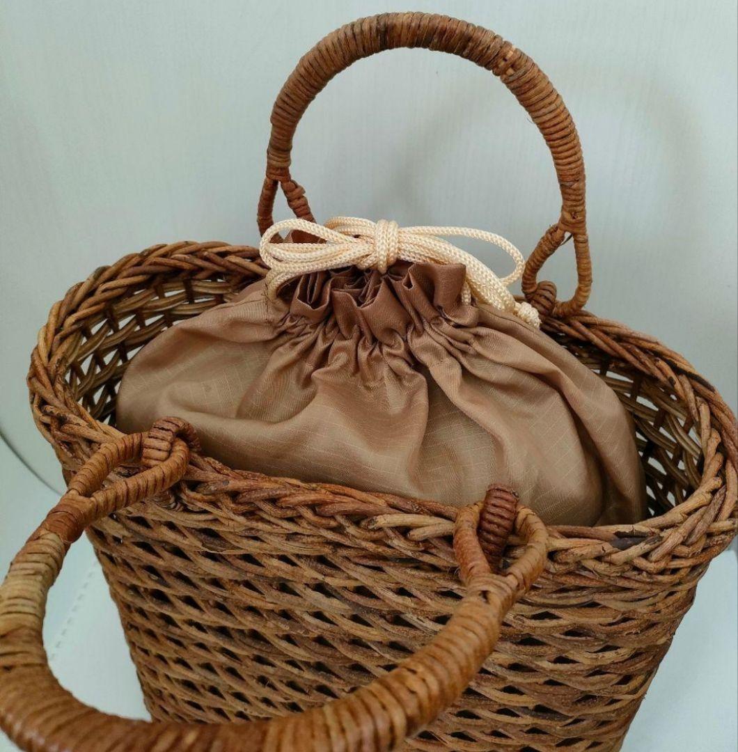 最終価格⭐️美品★あけび蔓★籠バッグ★あけび★かごバッグ★工芸品