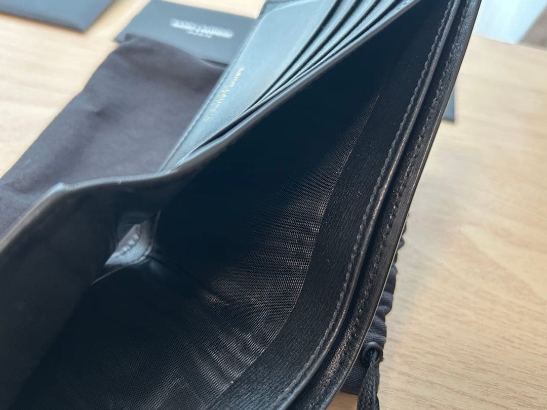 Saint Laurent サンローラン ２つ折り財布 YSL