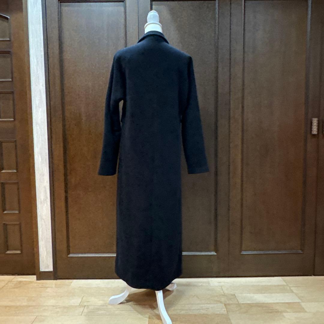 Yohji Yamamoto +Noir マキシコート 濃紺