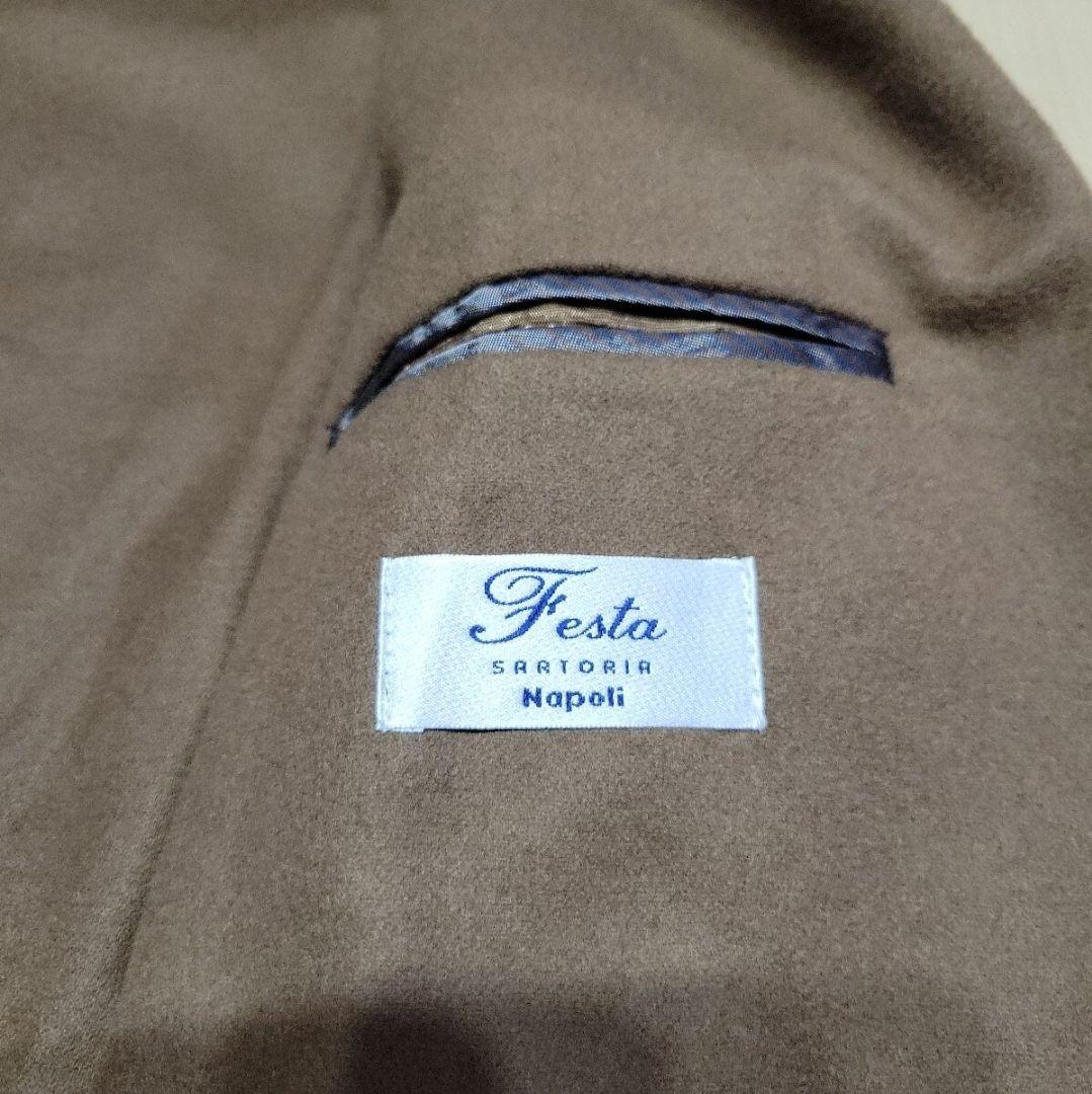 SARTORIA FESTA★PIACENZA フランネルウールダブルジャケット