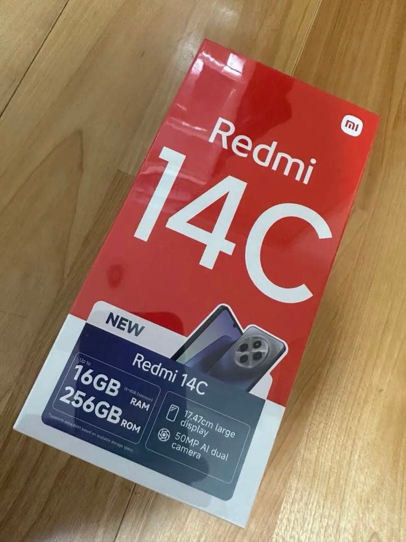 Redmi 14C 16GB RAM 256GB blue 【新品未開封】