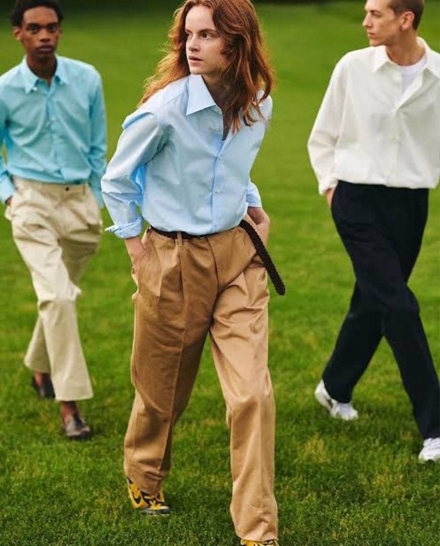 NEAT brooks brothers チノパン 別注 ベージュ