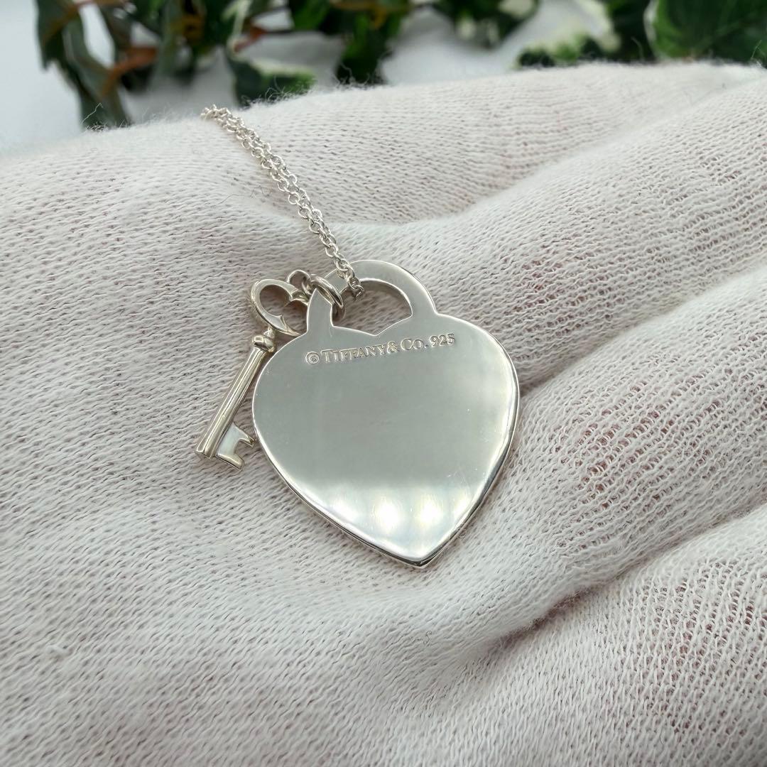 【新品仕上げ済み】リターン トゥ ティファニー　ハート タグ キー ペンダント