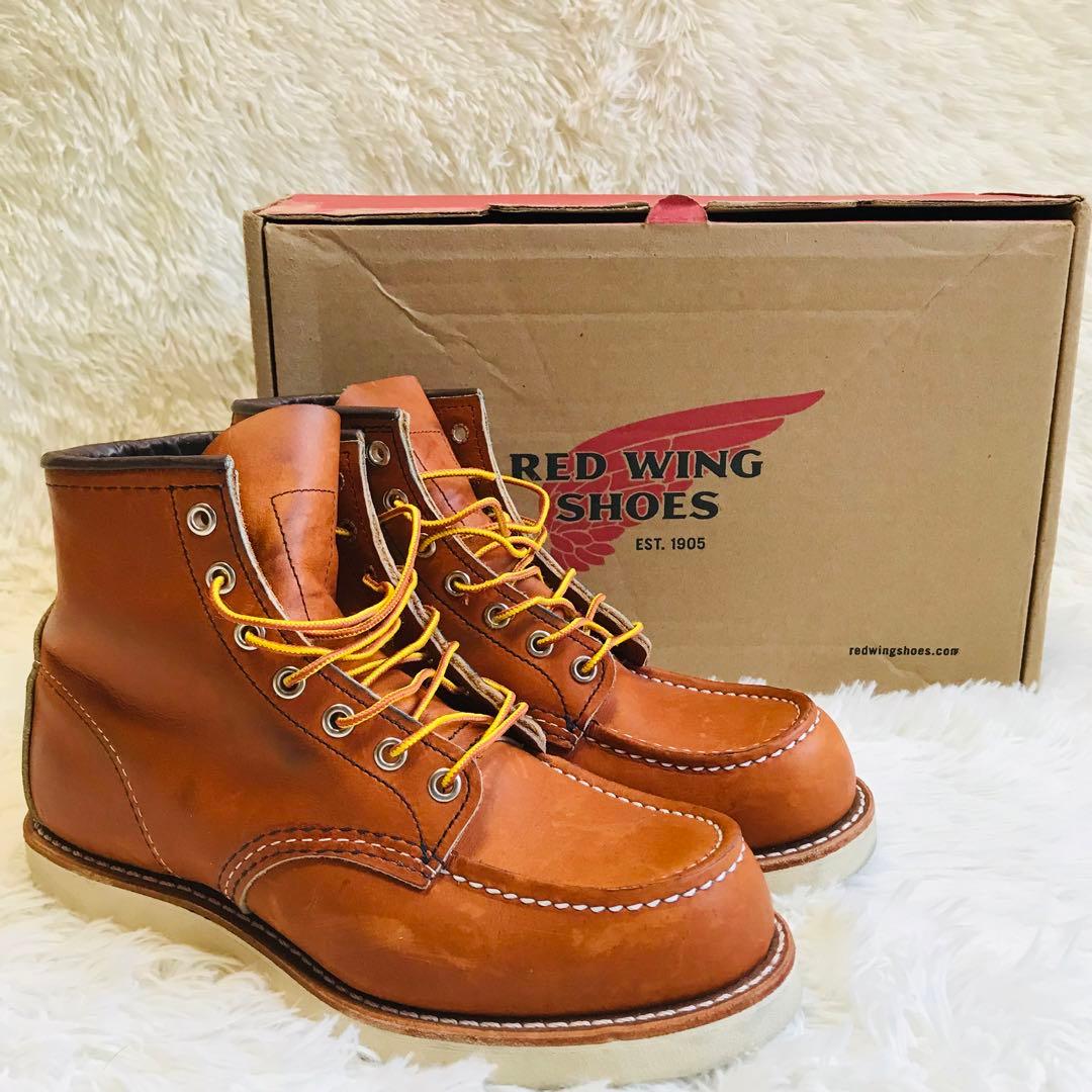 【極美品】レッドウィング 875 レザーブーツ アイリッシュセッター