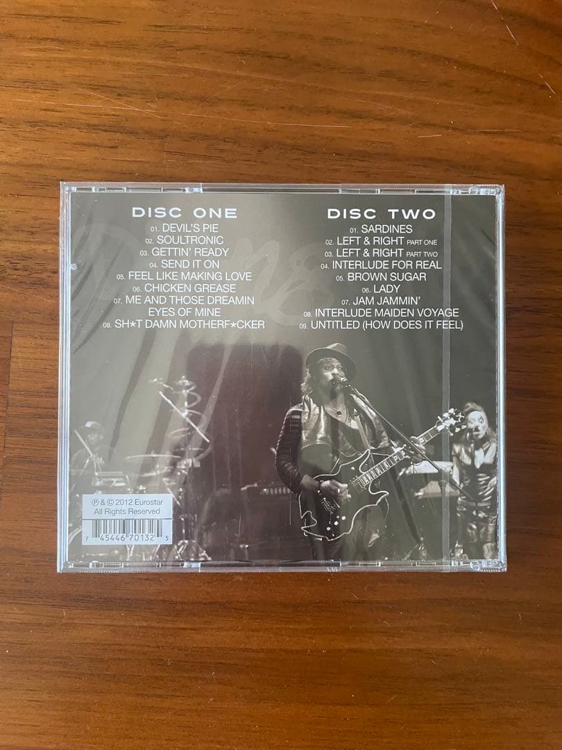 D'ANGELO \"LIVE IN OSLO\" 未開封シールド