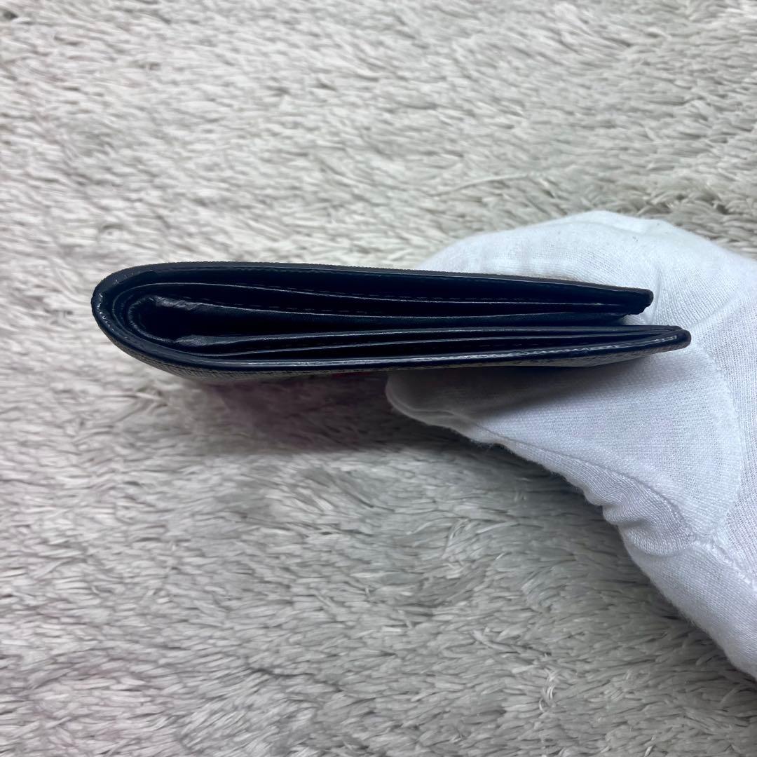 箱付き極美品✨GUCCI キングスネーク GGスプリーム 二つ折り財布 GG柄