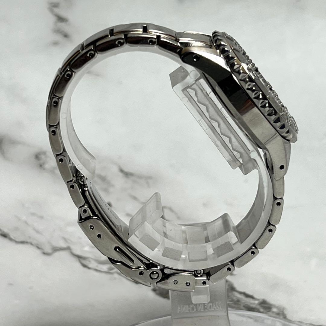 稼働美品 セイコー ダイバーズ レディース腕時計 V185-0AB0