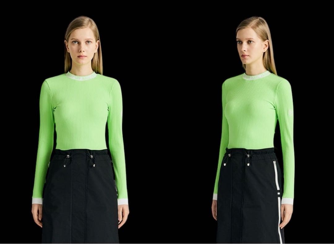 新品未使用☆新作☆G/FOREジーフォアレディースシャツ sizeSグリーン