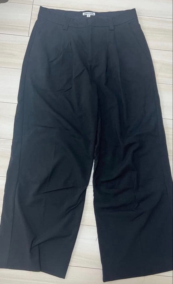 jaded london スラックスW32 黒