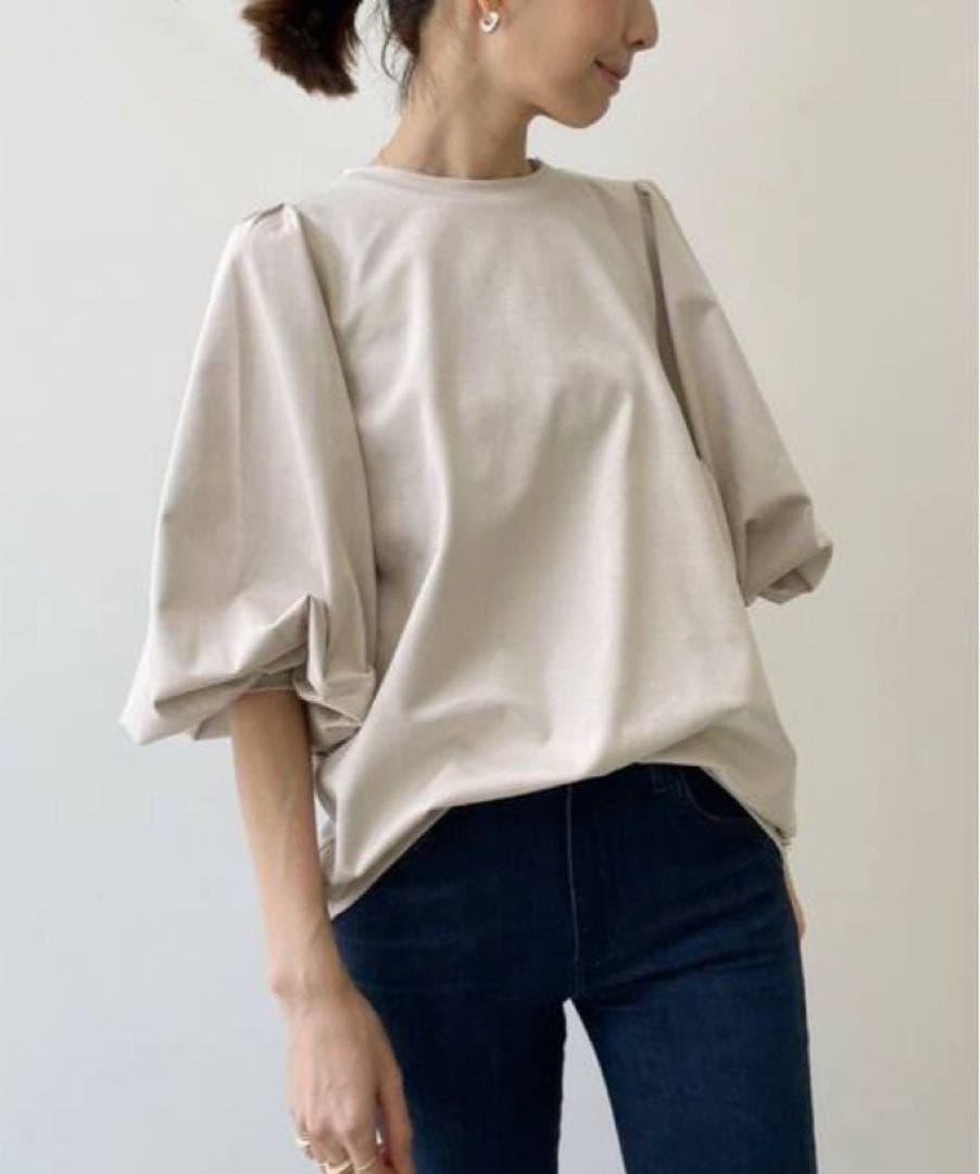 L'Appartement　 Gather Long sleeve Tee