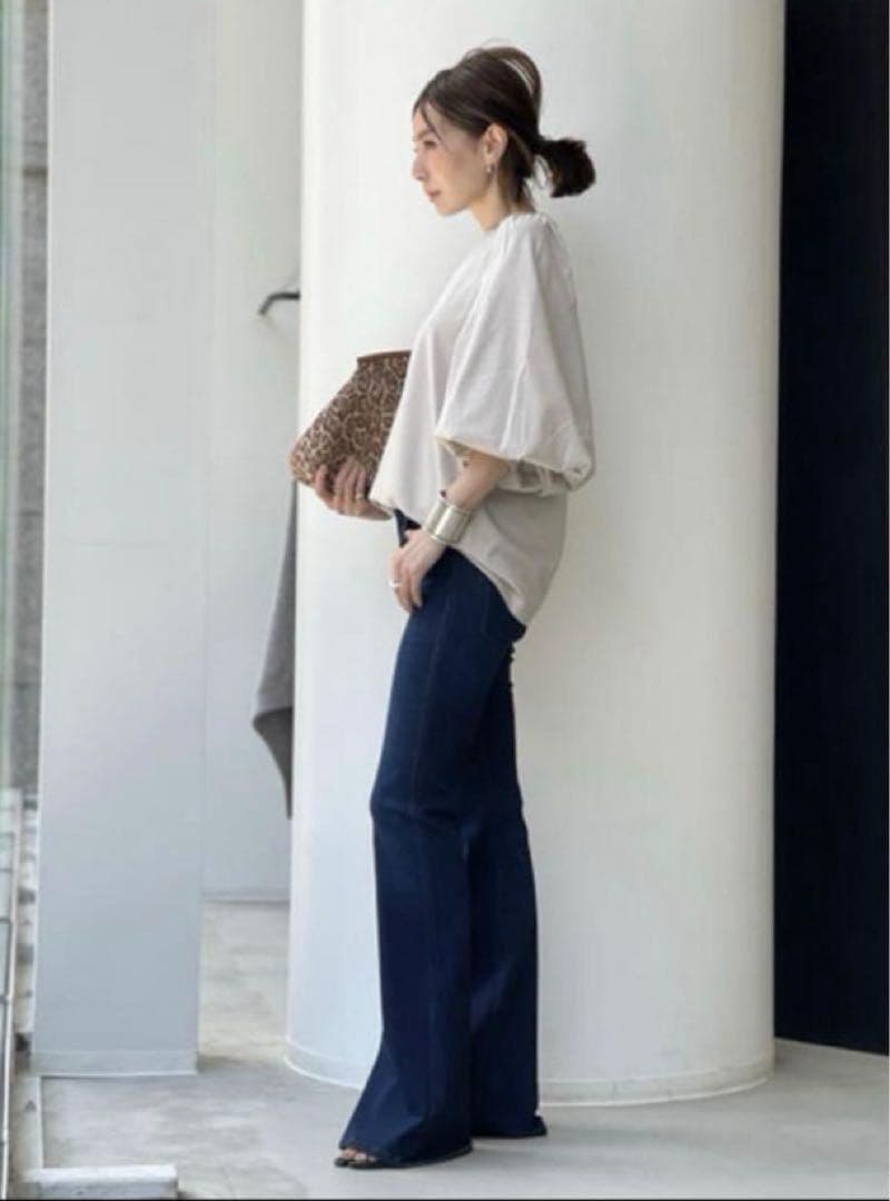 L'Appartement　 Gather Long sleeve Tee