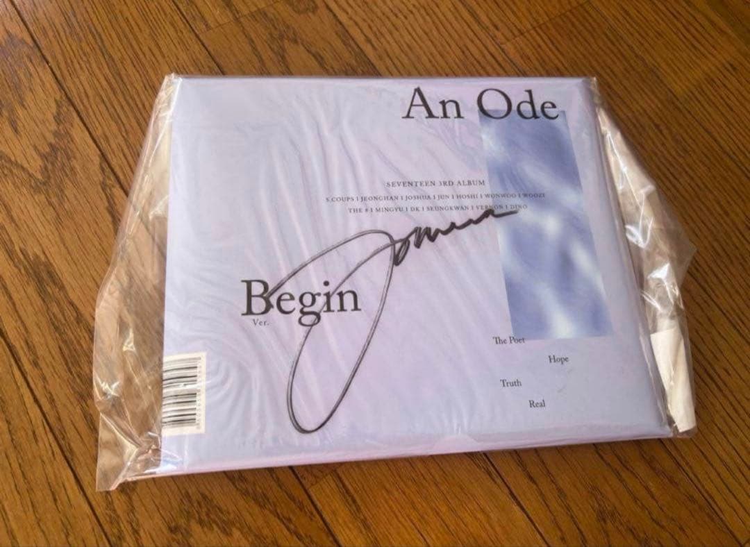 SEVENTEEN セブチ ジョシュア サイン入り CD An Ode