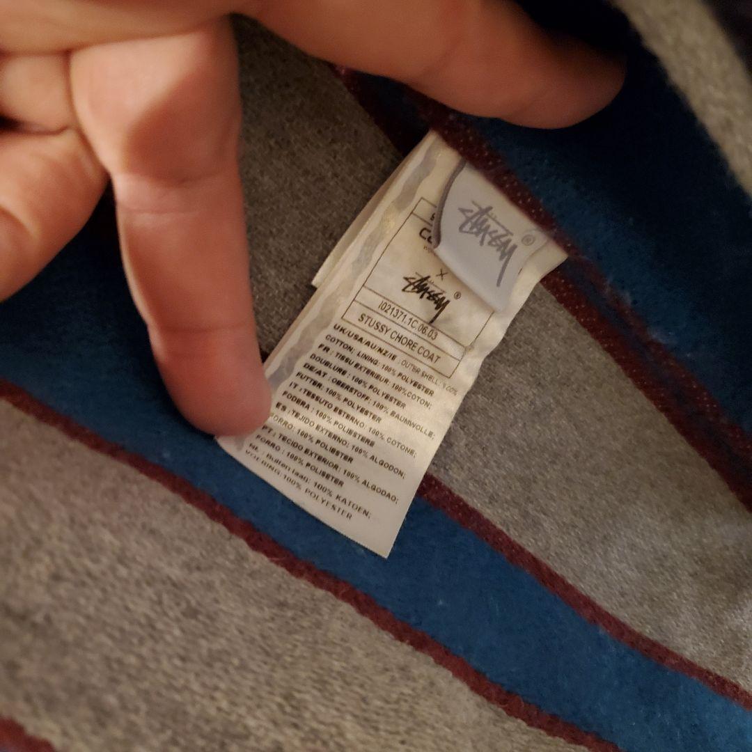 Stussy×Carharttネイビー　ミシガンチョアコート