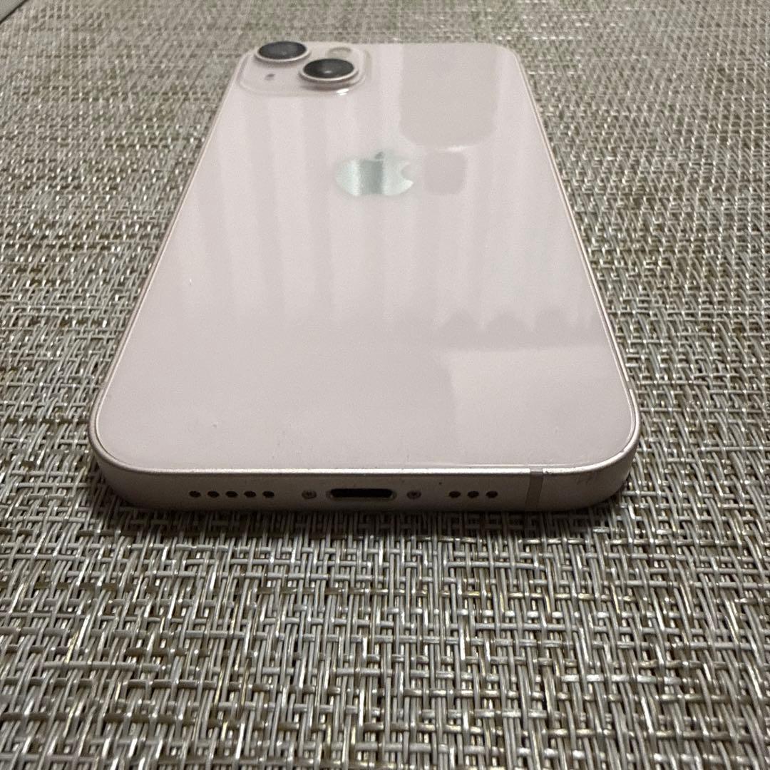 美品 Apple iPhone13 ピンク 本体 充電ケーブル付