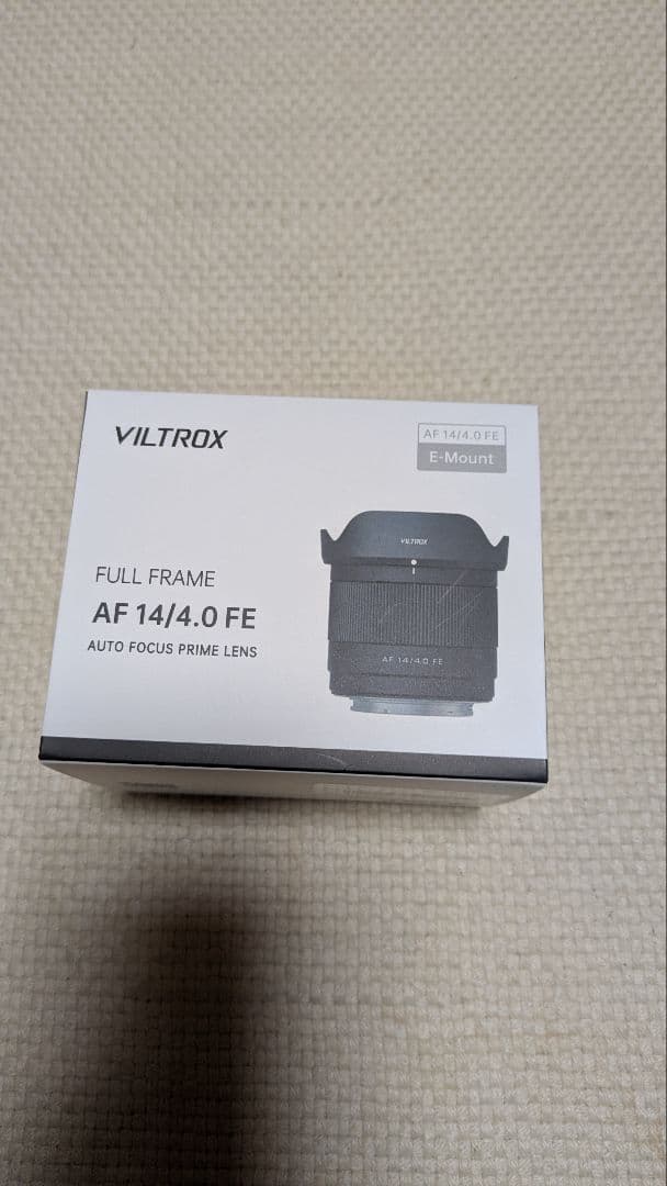 レンズ Viltrox AF 14mm f4