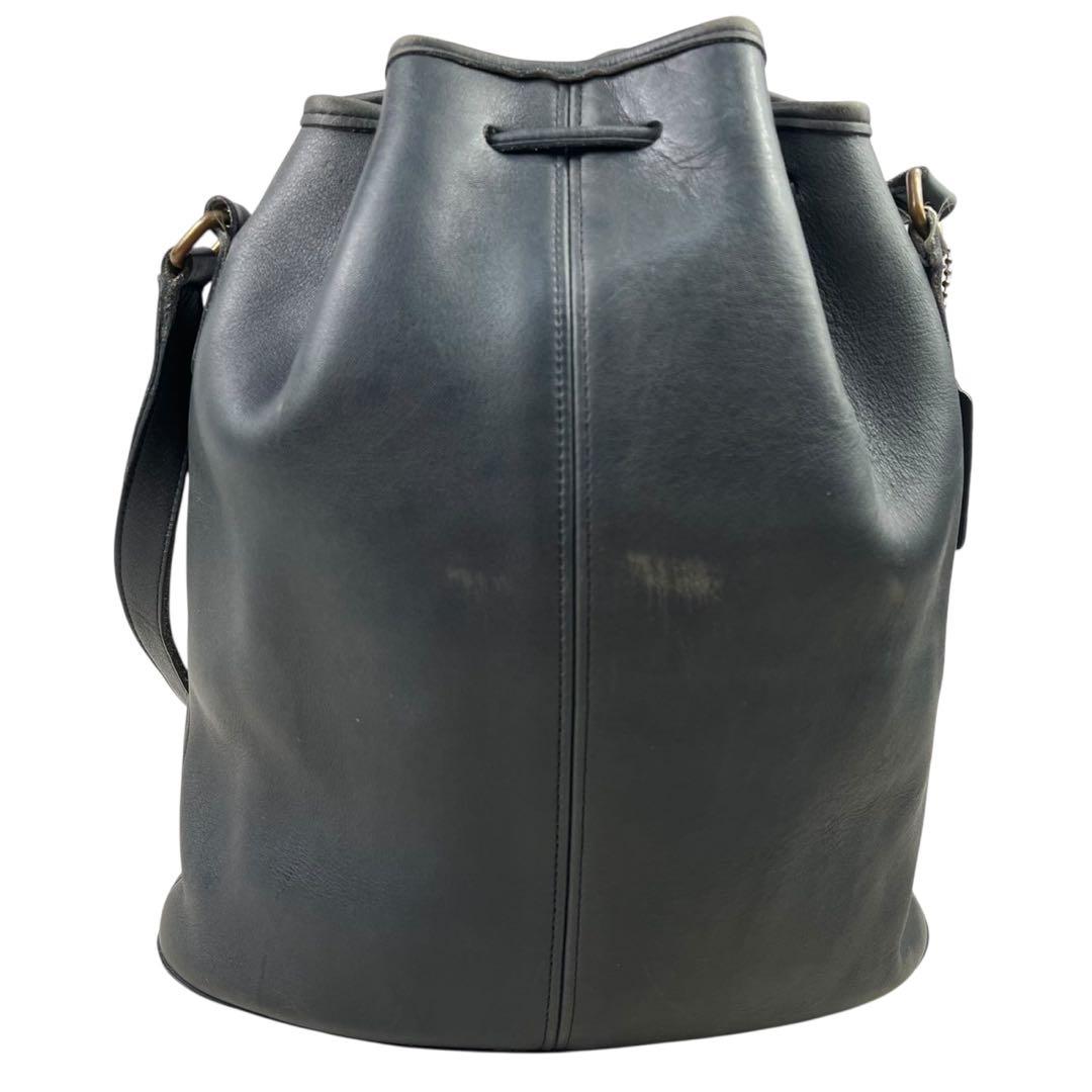 COACH コーチ オールドコーチ ショルダーバッグ 巾着 レザー