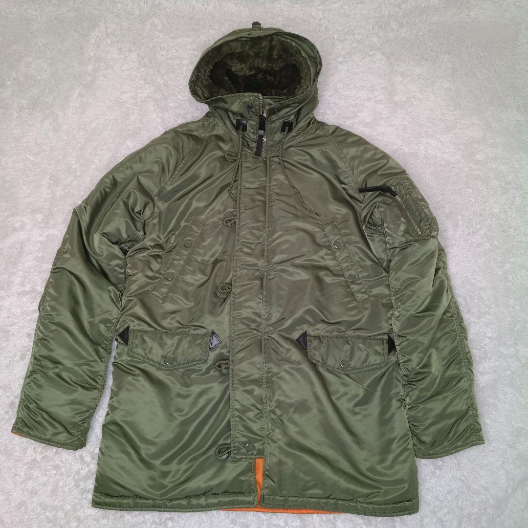 ALPHA INDUSTRIES N-3B フライトジャケット ミリタリー L