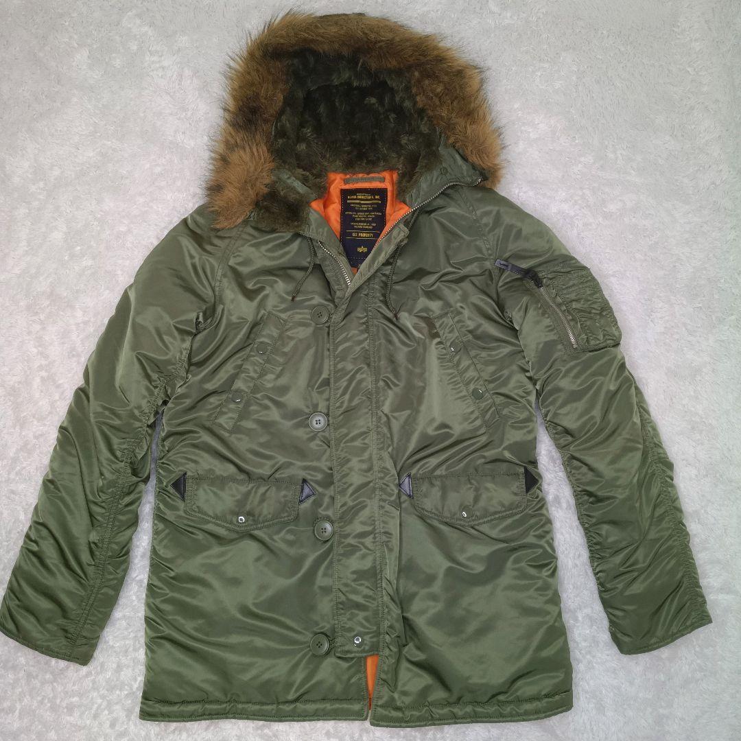 ALPHA INDUSTRIES N-3B フライトジャケット ミリタリー L