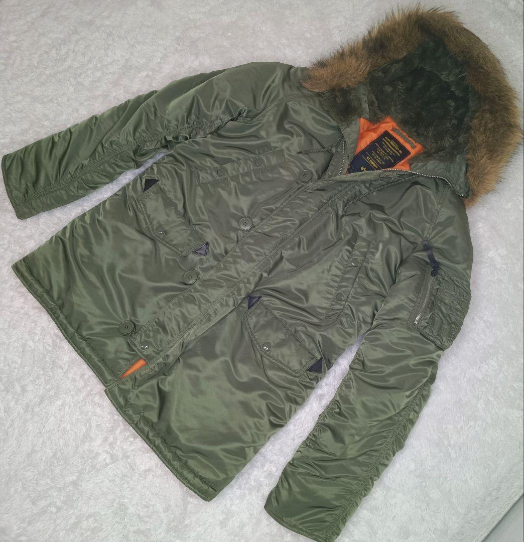 ALPHA INDUSTRIES N-3B フライトジャケット ミリタリー L