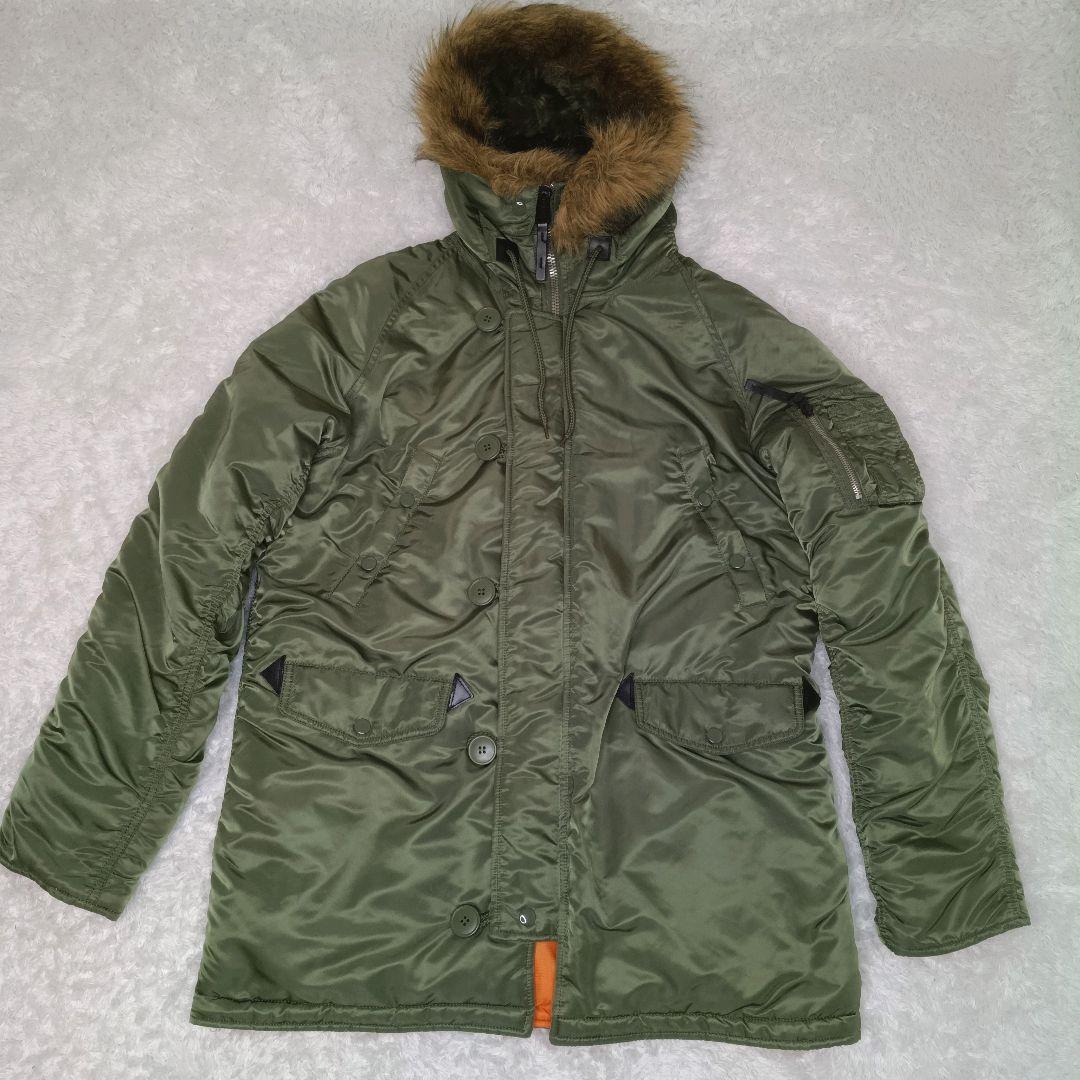 ALPHA INDUSTRIES N-3B フライトジャケット ミリタリー L