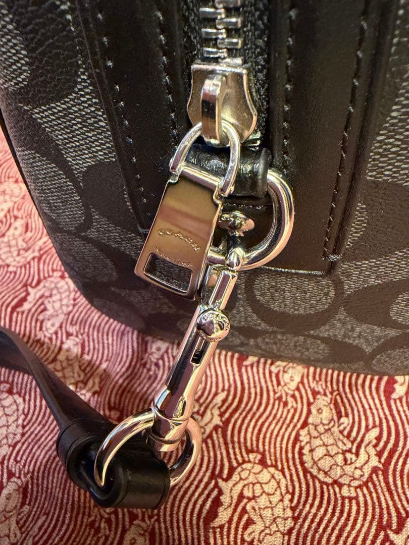 【COACH】 バッグ 2Way 黒（金具はシルバー）手提げ•ショルダー