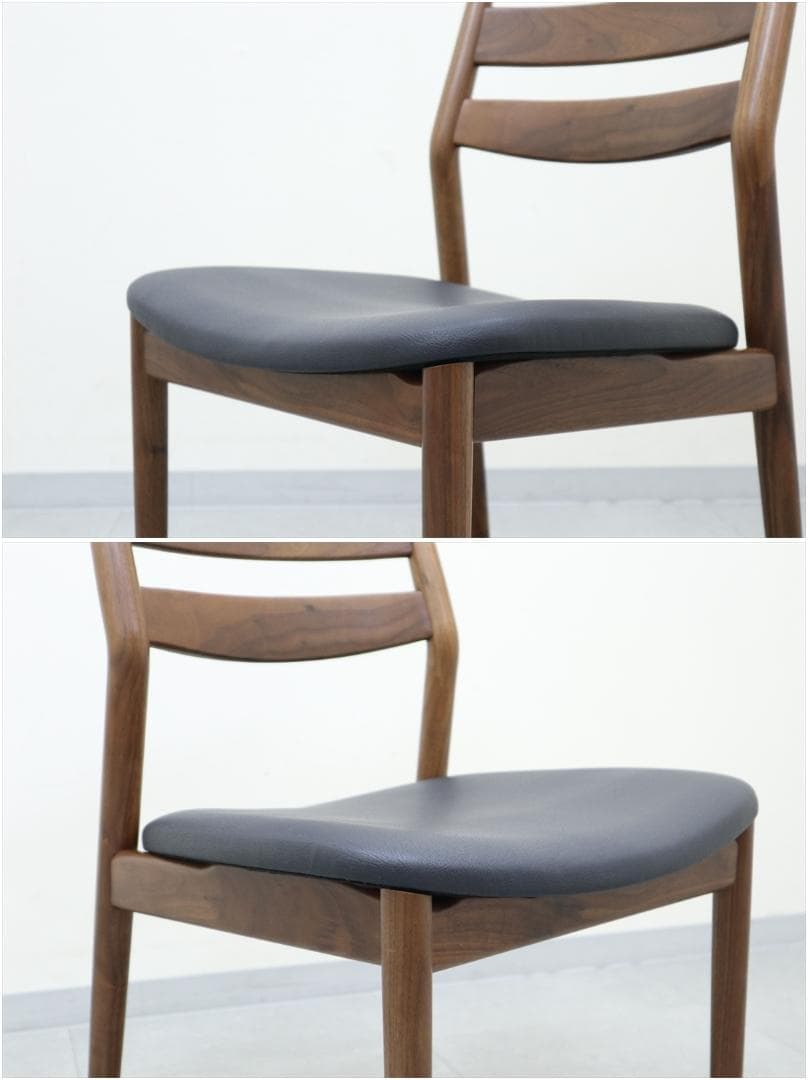 カリモク家具 ダイニングチェア 食堂 椅子 オリオ ウォールナット 2023年製