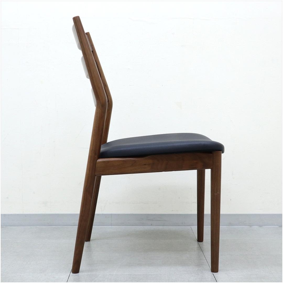 カリモク家具 ダイニングチェア 食堂 椅子 オリオ ウォールナット 2023年製