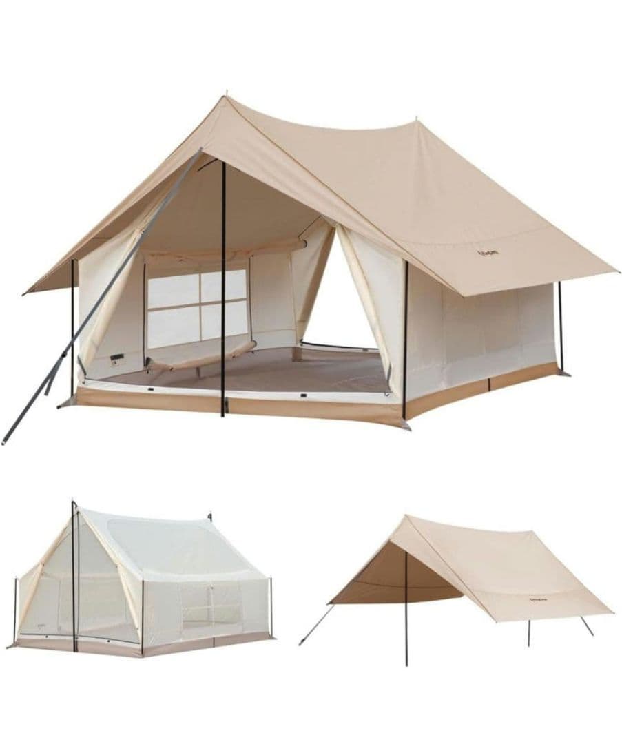 キングキャンプ ロッジ型テント 未使用品