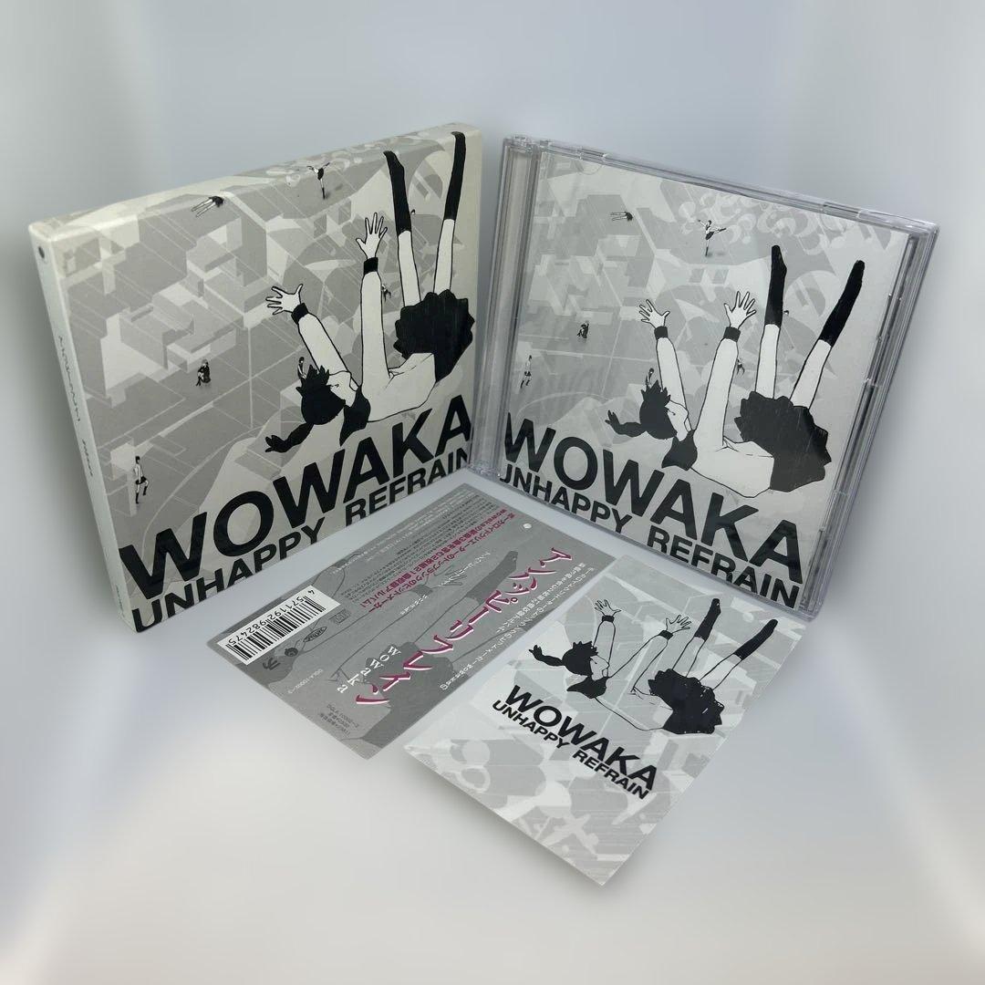 初回限定盤 特典ステッカー、帯付属 アンハッピーリフレイン wowaka CD