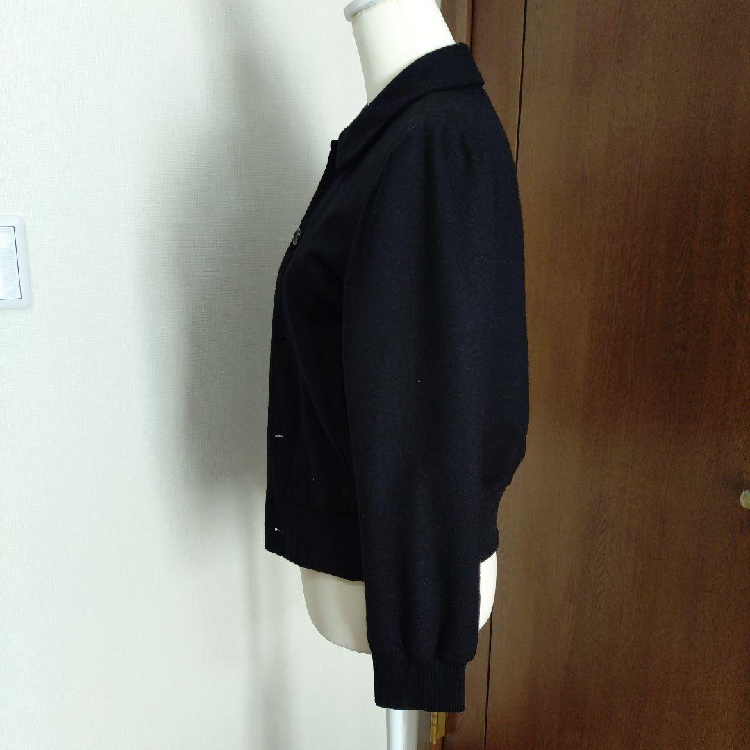 トリココムデギャルソン　ジャケットブルゾン　　ブラック　ウール