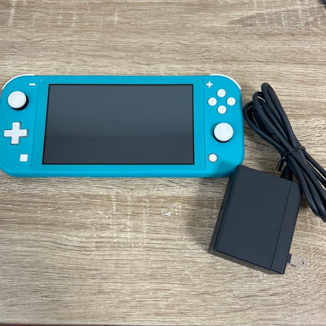 Nintendo Switch Lite ターコイズ(充電器付き)