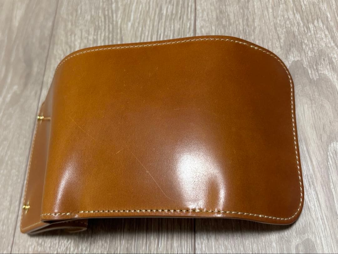 の*ん様 ワイルドスワンズ　ENO シェルコードバン　アマレット✖️バスタンフィ