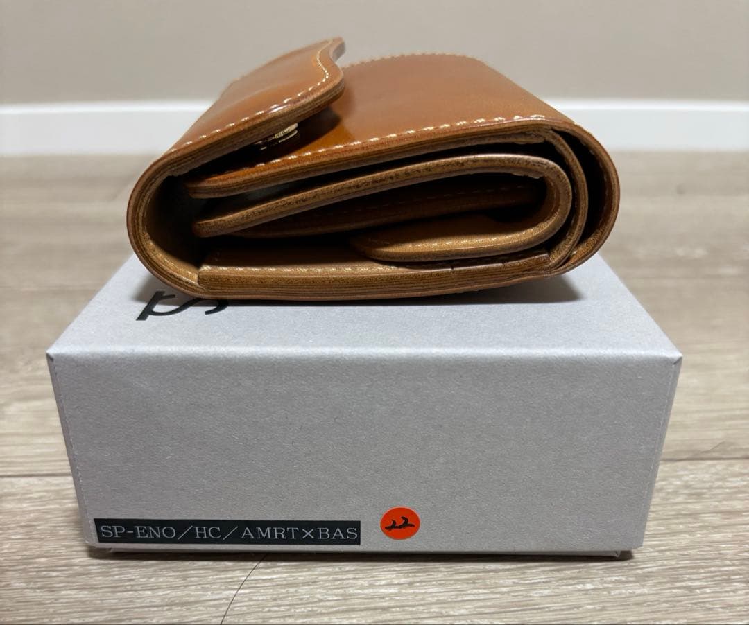 の*ん様 ワイルドスワンズ　ENO シェルコードバン　アマレット✖️バスタンフィ