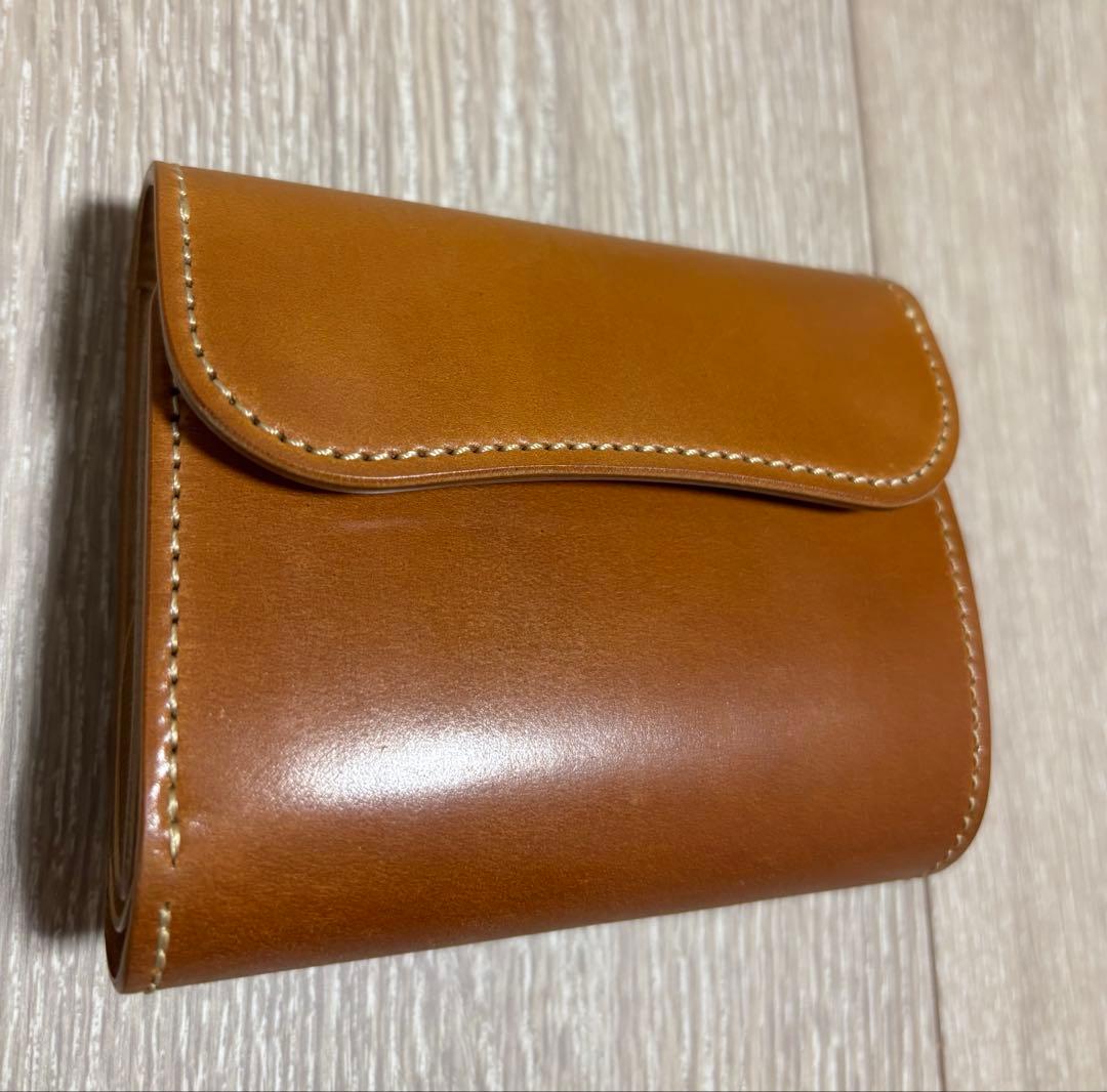 の*ん様 ワイルドスワンズ　ENO シェルコードバン　アマレット✖️バスタンフィ