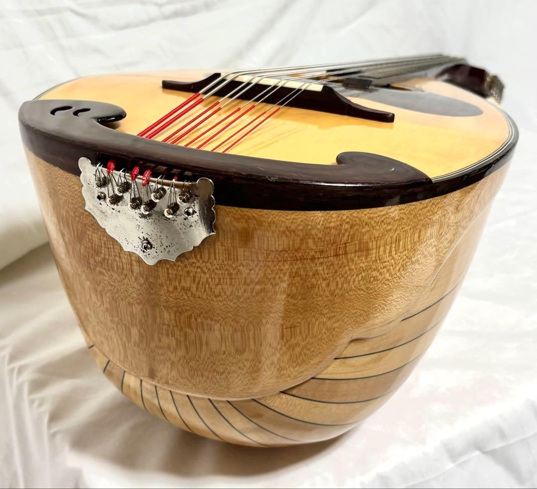 【新品弦張替済】SUZUKI マンドラ MD-4 8弦 オーバルボディ