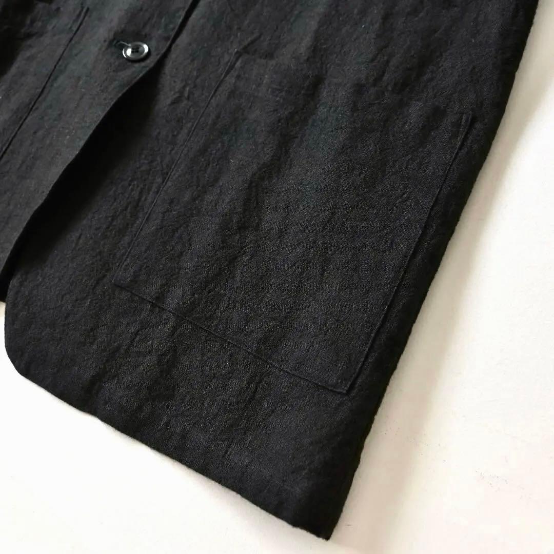 かぐれ リネン テーラードジャケット