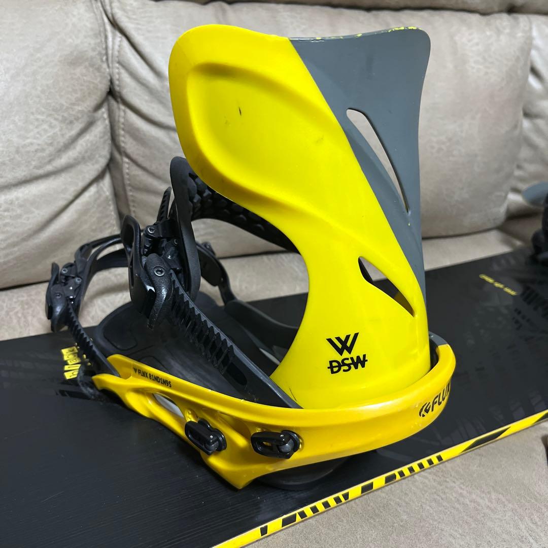 グラトリ FNTC BLACK DECK 148×FLUX DS WING M