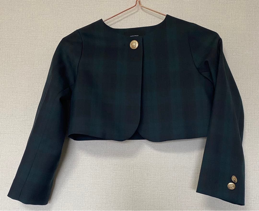 グリーンレーベル　リラクシング キッズ　フォーマルワンピース&ボレロ