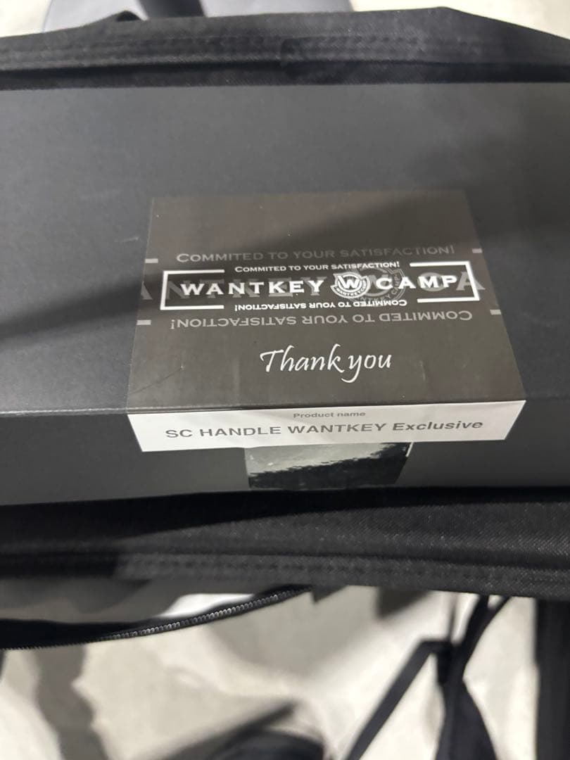 新品未使用 WANTKEY CAMP SC HANDLE シェルコン ハンドル