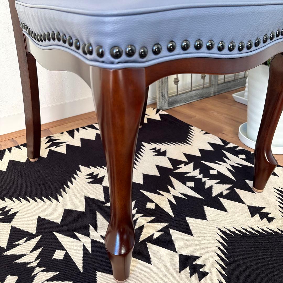 美品　マルニ木工　ベルサイユシリーズ　ダイニングチェア　猫脚　ロココ調　②