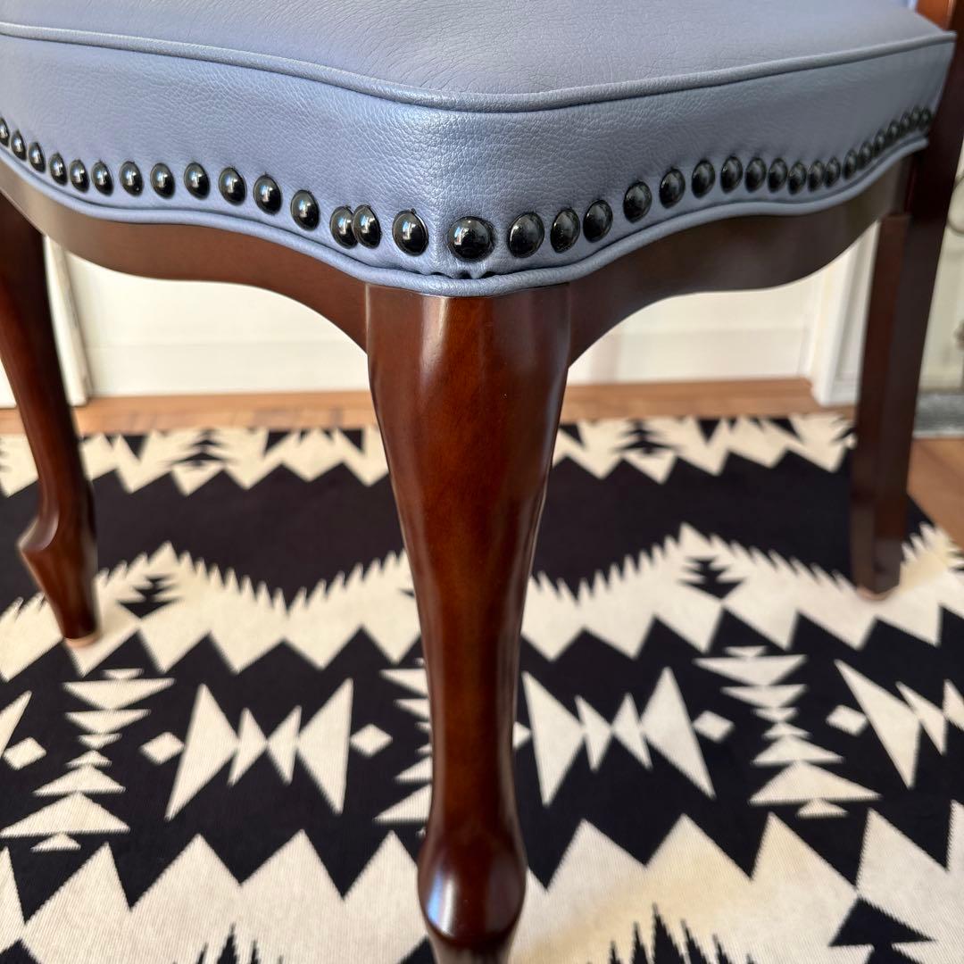 美品　マルニ木工　ベルサイユシリーズ　ダイニングチェア　猫脚　ロココ調　②