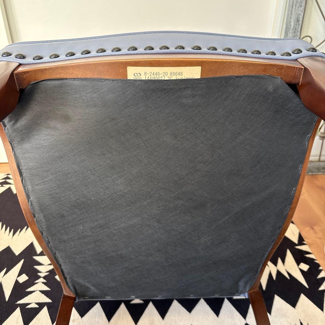 美品　マルニ木工　ベルサイユシリーズ　ダイニングチェア　猫脚　ロココ調　②