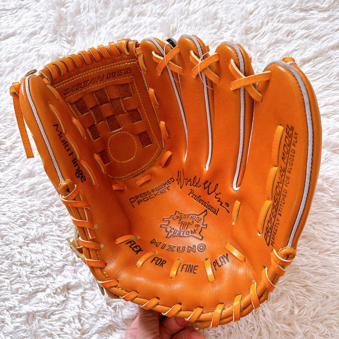 復刻 MIZUNO 硬式用ワールドウィンプロフェッショナル【オールラウンド】