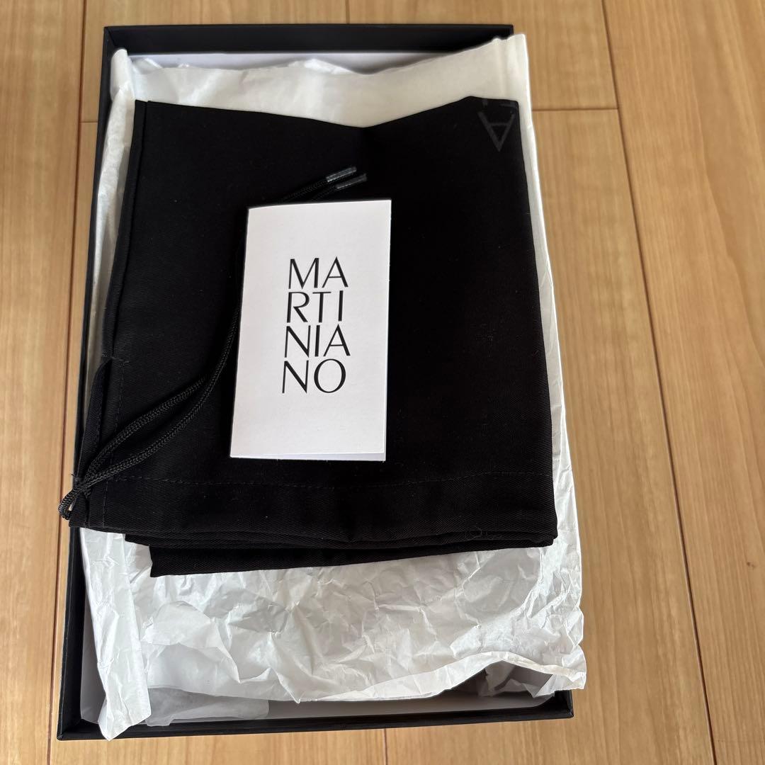 【新品未使用】＜MARTINIANO＞GLOVE Gold COLOR/38