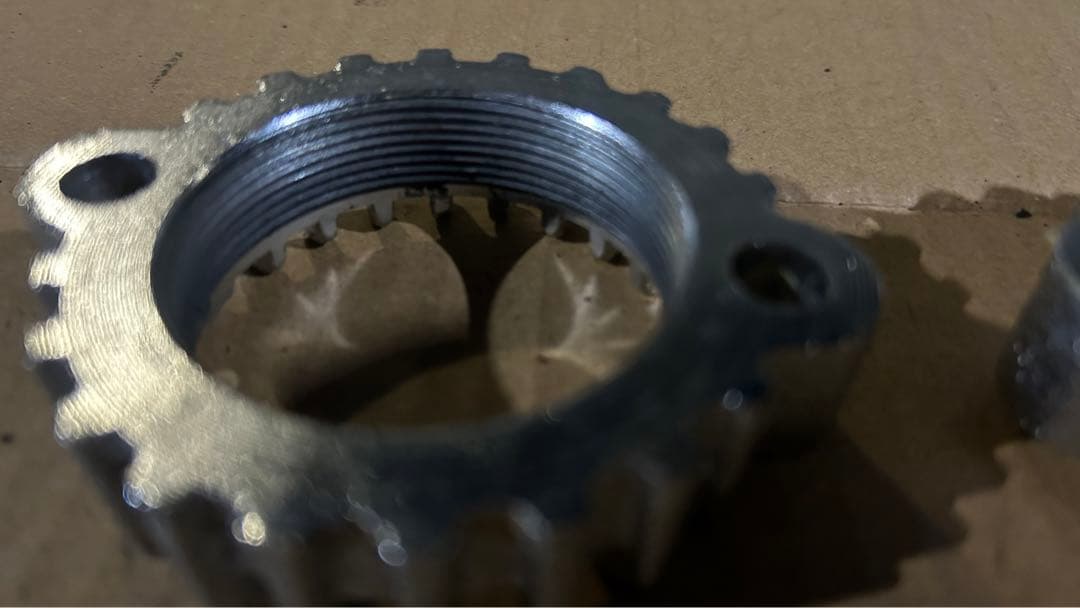 GT380 純正フランジ