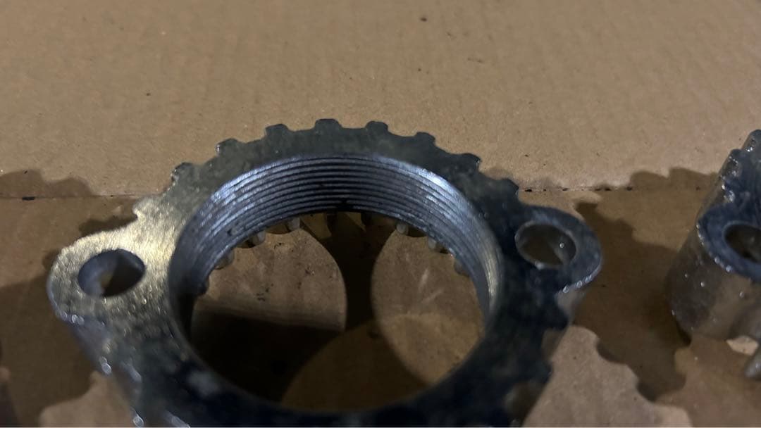 GT380 純正フランジ