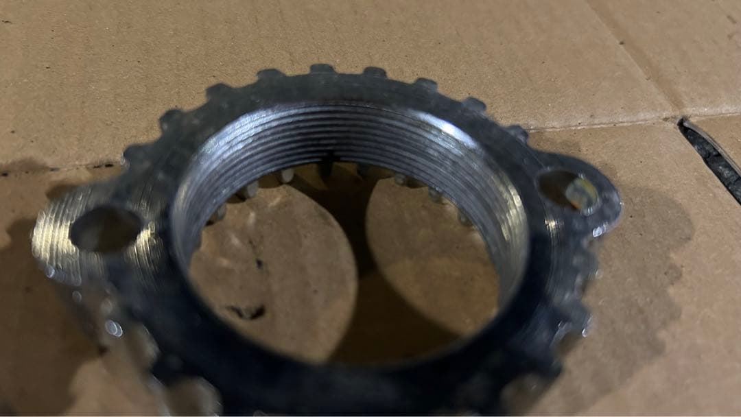 GT380 純正フランジ